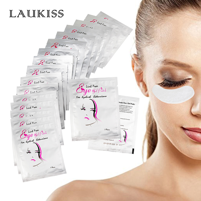 Eyelash Extension Glasses - Laukiss 50/100/200 пар подушечек для ресниц
