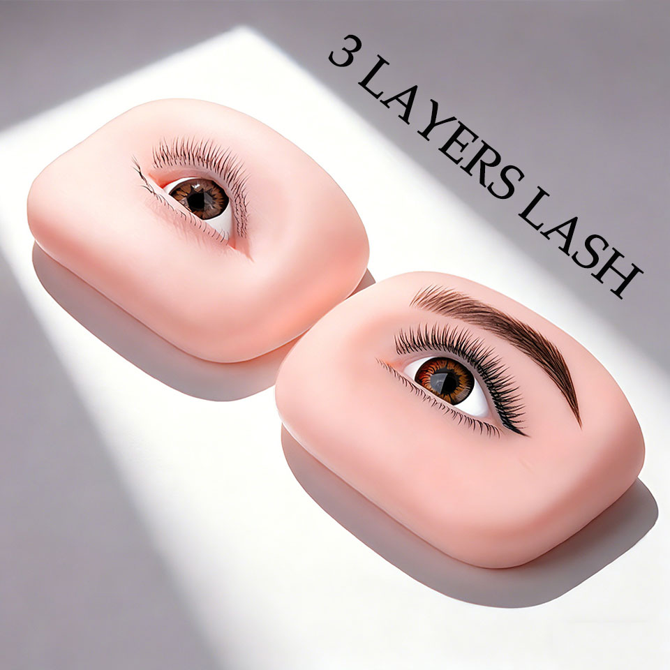 Eyelash Extension Open Eye - Новая 5D-модель головы-манекена для обучения и