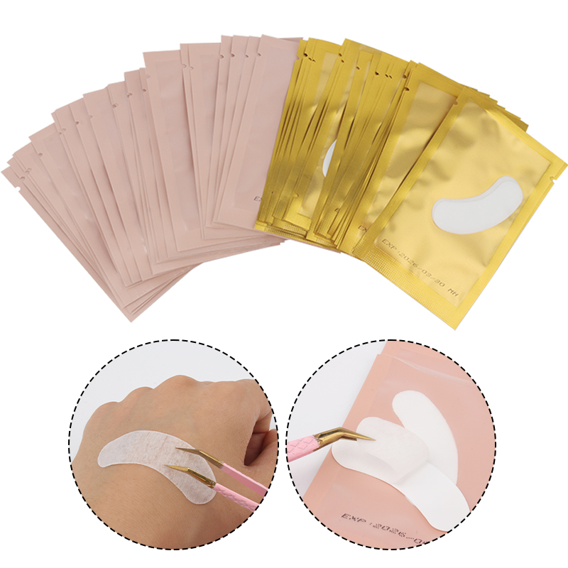 Eyelash Extension Glasses - 50 пар патчей для глаз, гелевые