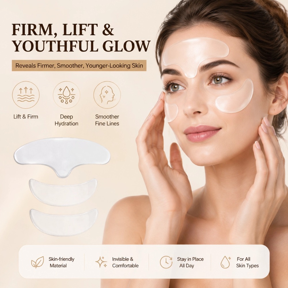 Under Eye Gel - Многоразовый силиконовый патч от морщин на