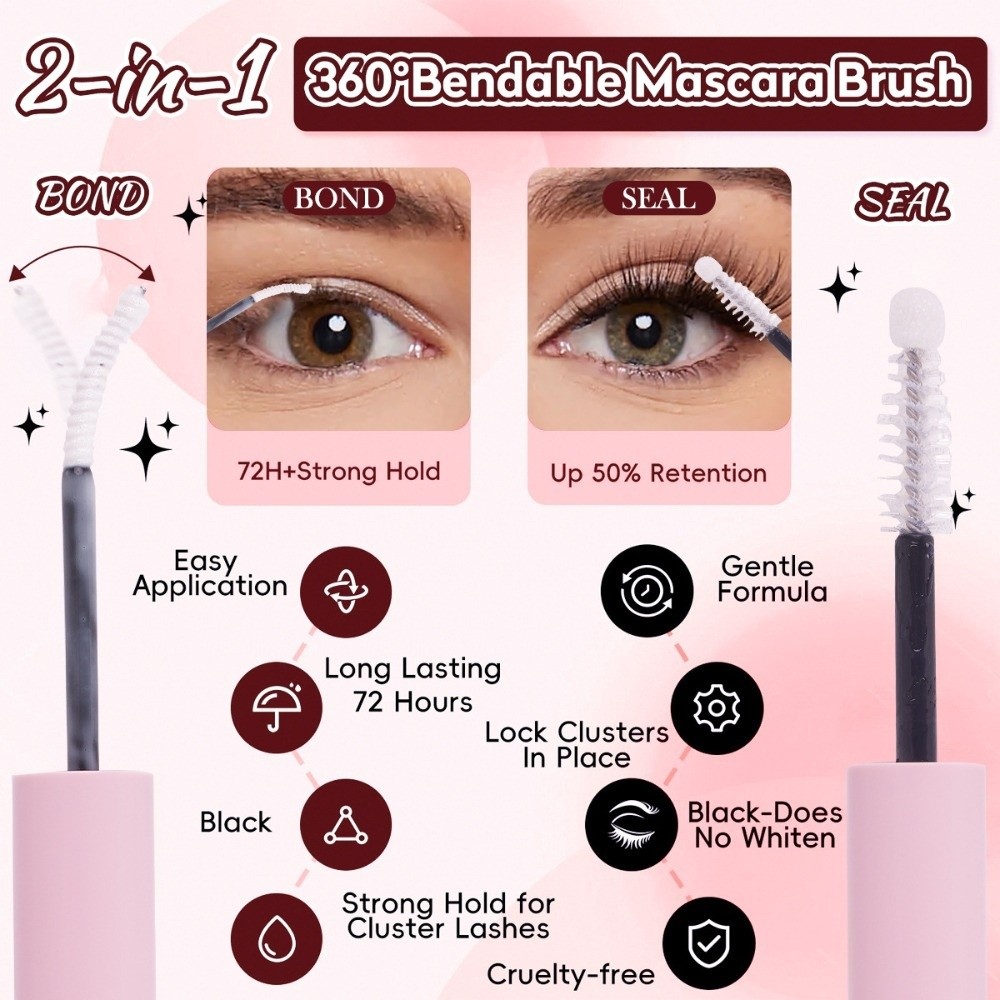 Eyelash Extension Or Extensions - Накладные ресницы 8-18 мм для самостоятельного