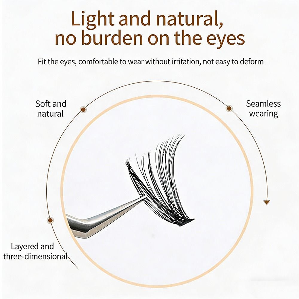 Faux Mink Lash - Накладные ресницы Natural Look: 3D-эффект, имитация