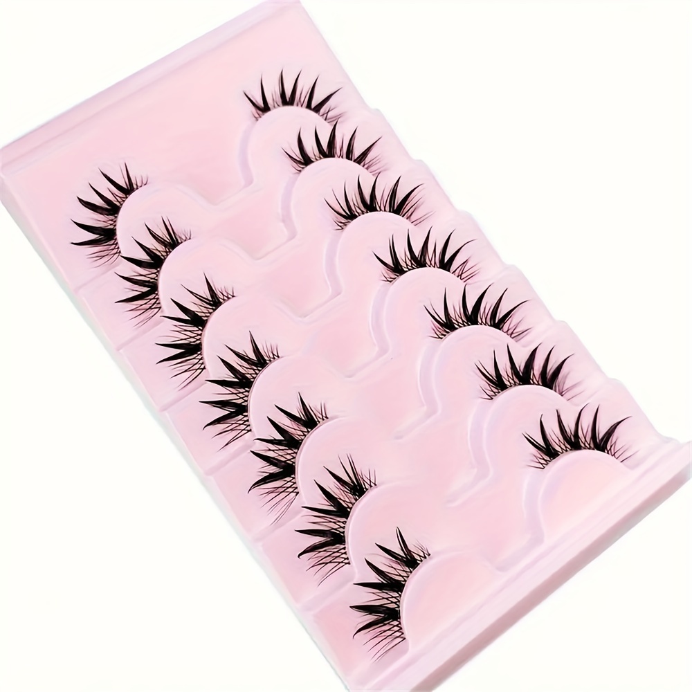 7 пар накладных ресниц Half Ey – обзор и цена Eyelash Extension Japan