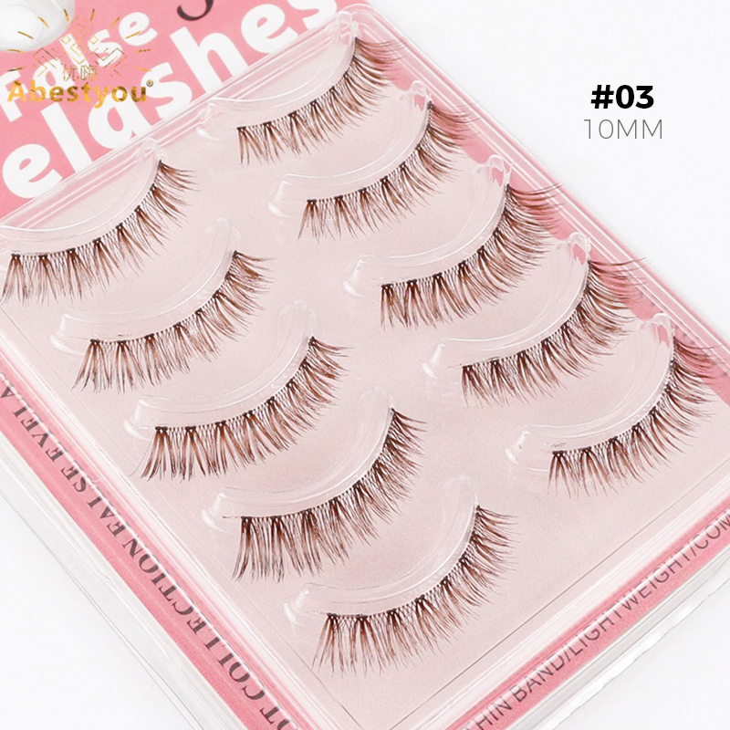 Abestyou 5 пар коротких наклад – обзор и цена Eyelash Extension Japan