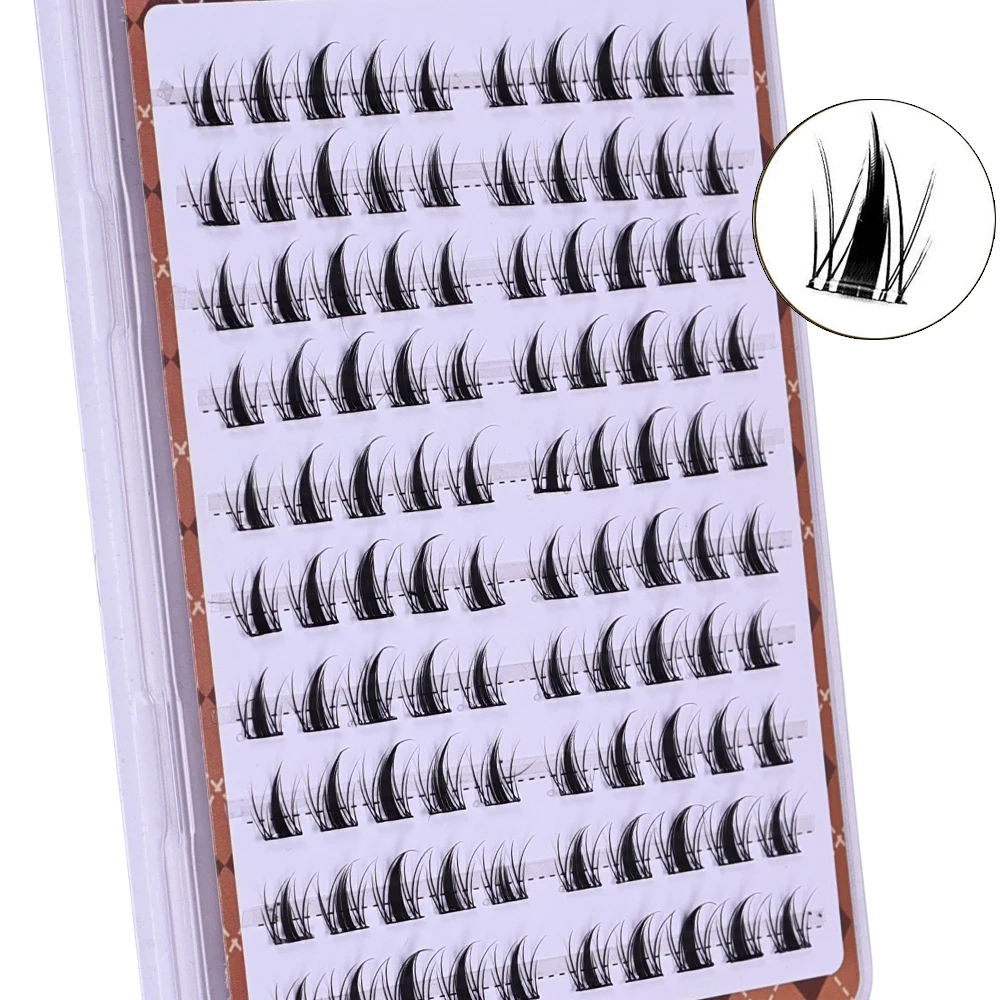 10-рядные накладные ресницы Cu – обзор и цена Eyelash Extension Japan