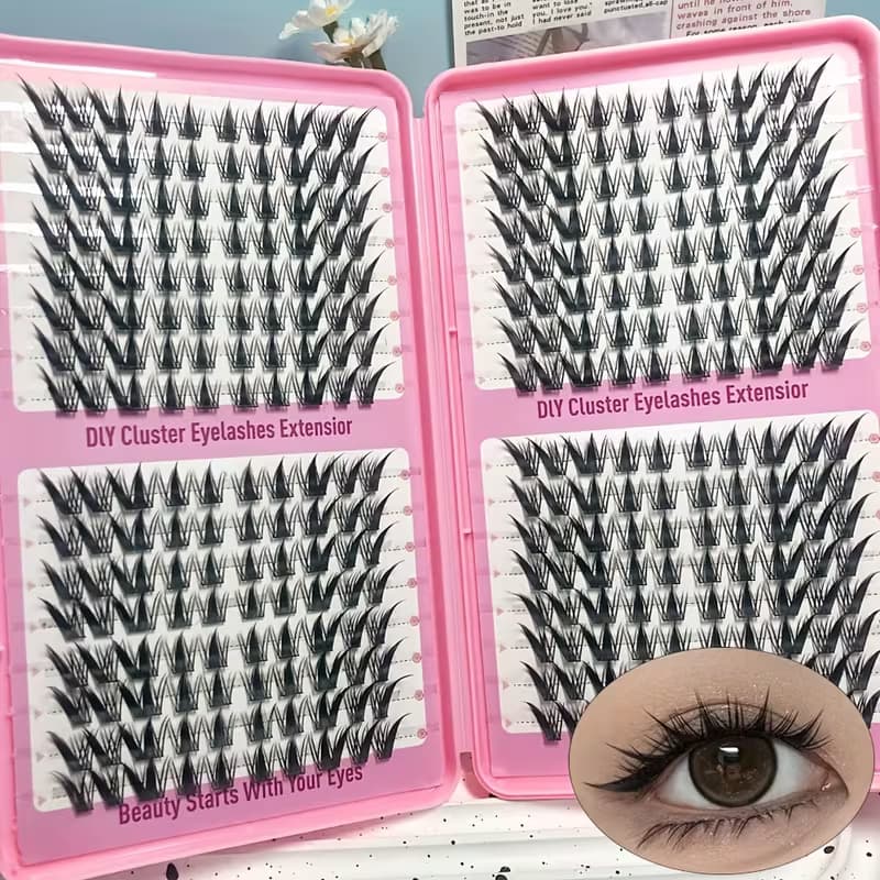 Накладные ресницы-пучки Manga  – обзор и цена Eyelash Extension Japan