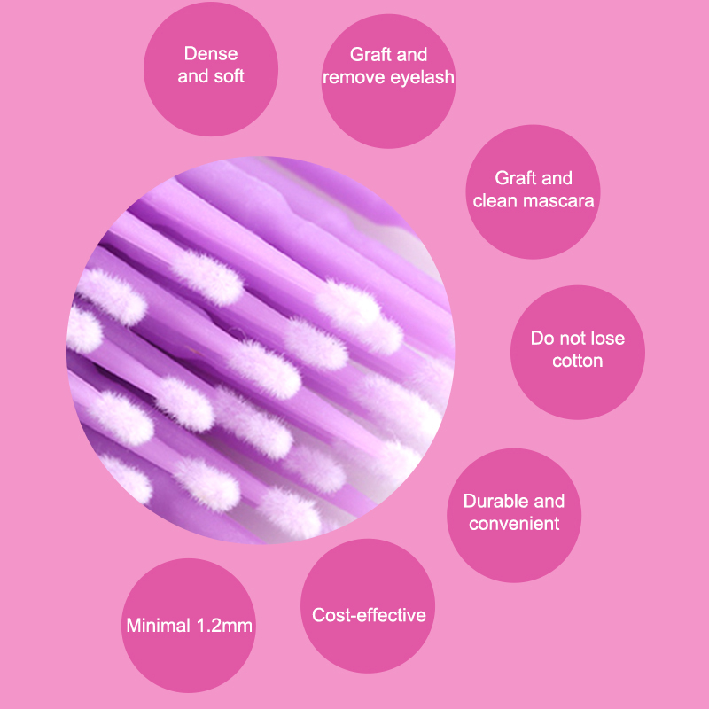Одноразовые мерные тампоны 50/ – обзор и цена Eyelash Extension Removal