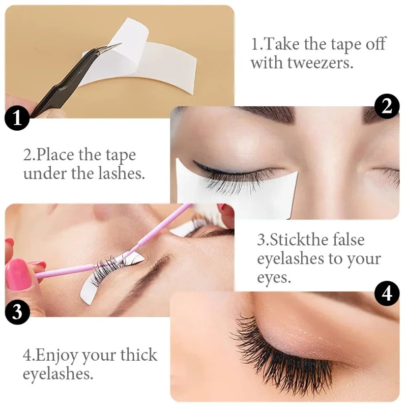 110 шт. наклеек для наращивани – обзор и цена Eyelash Extension Glasses