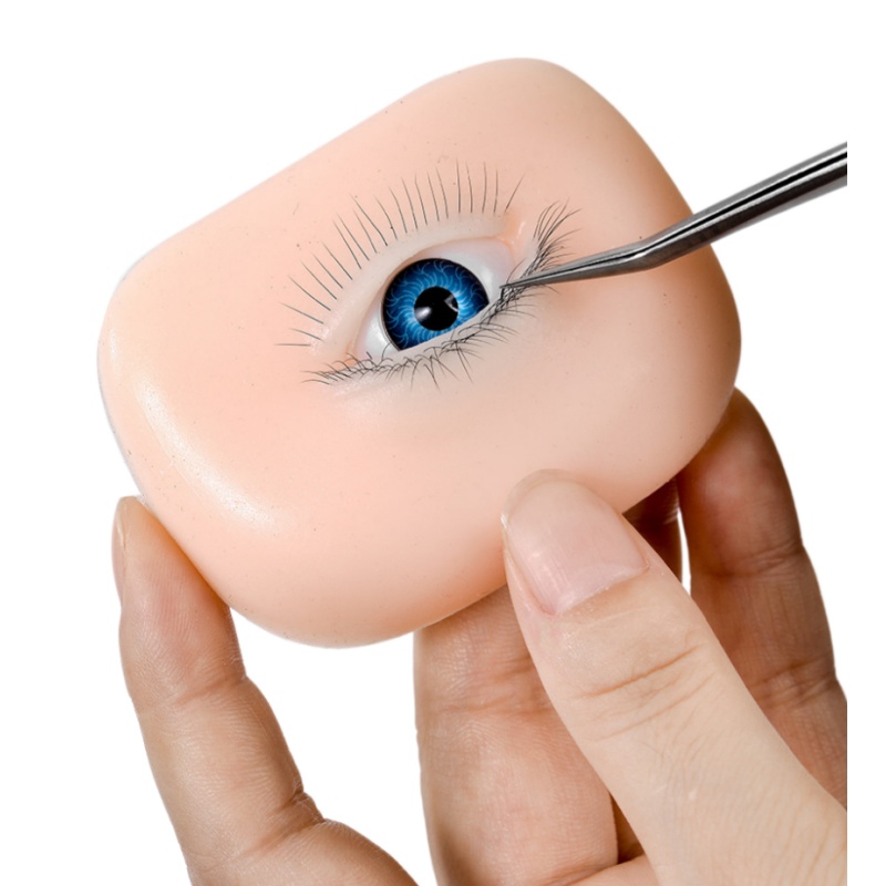 Тренировочная голова-манекен д – обзор и цена Eyelash Extension Open Eye