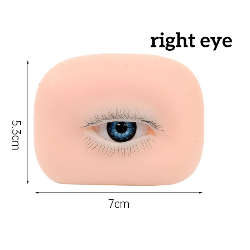 Тренировочная голова-манекен д – обзор и цена Eyelash Extension Open Eye