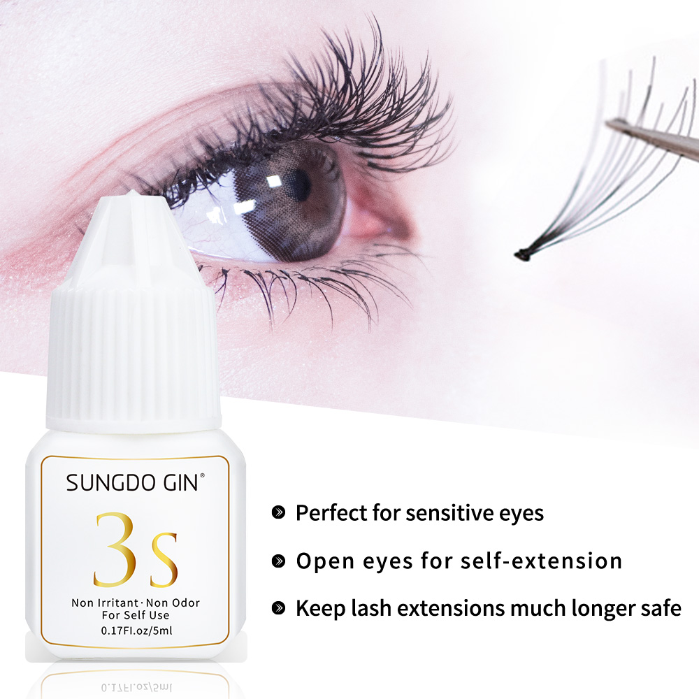 Клей для наращивания ресниц 3S – обзор и цена Eyelash Extension Open Eye
