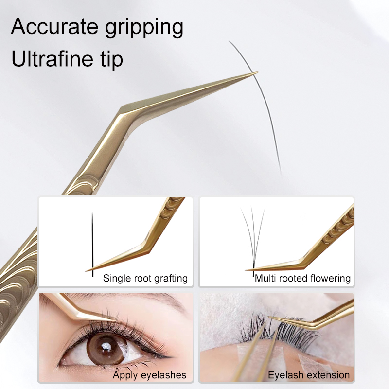 Пинцет для прививки ресниц, сп – обзор и цена Eyelash Extension In Chinese