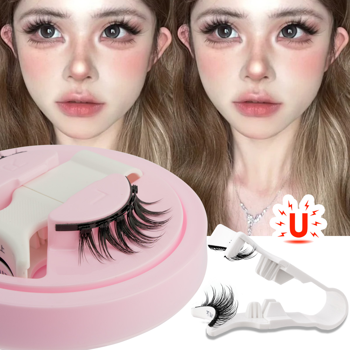 Новинка, 1 пара магнитных ресн – обзор и цена Faux Mink Lash