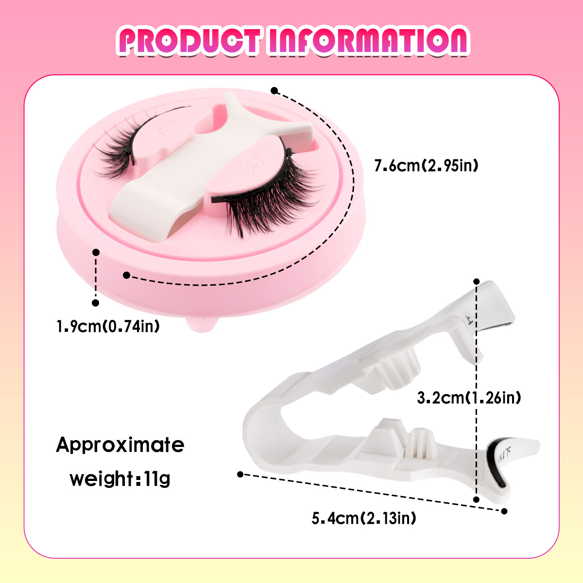 Новинка, 1 пара магнитных ресн – обзор и цена Faux Mink Lash