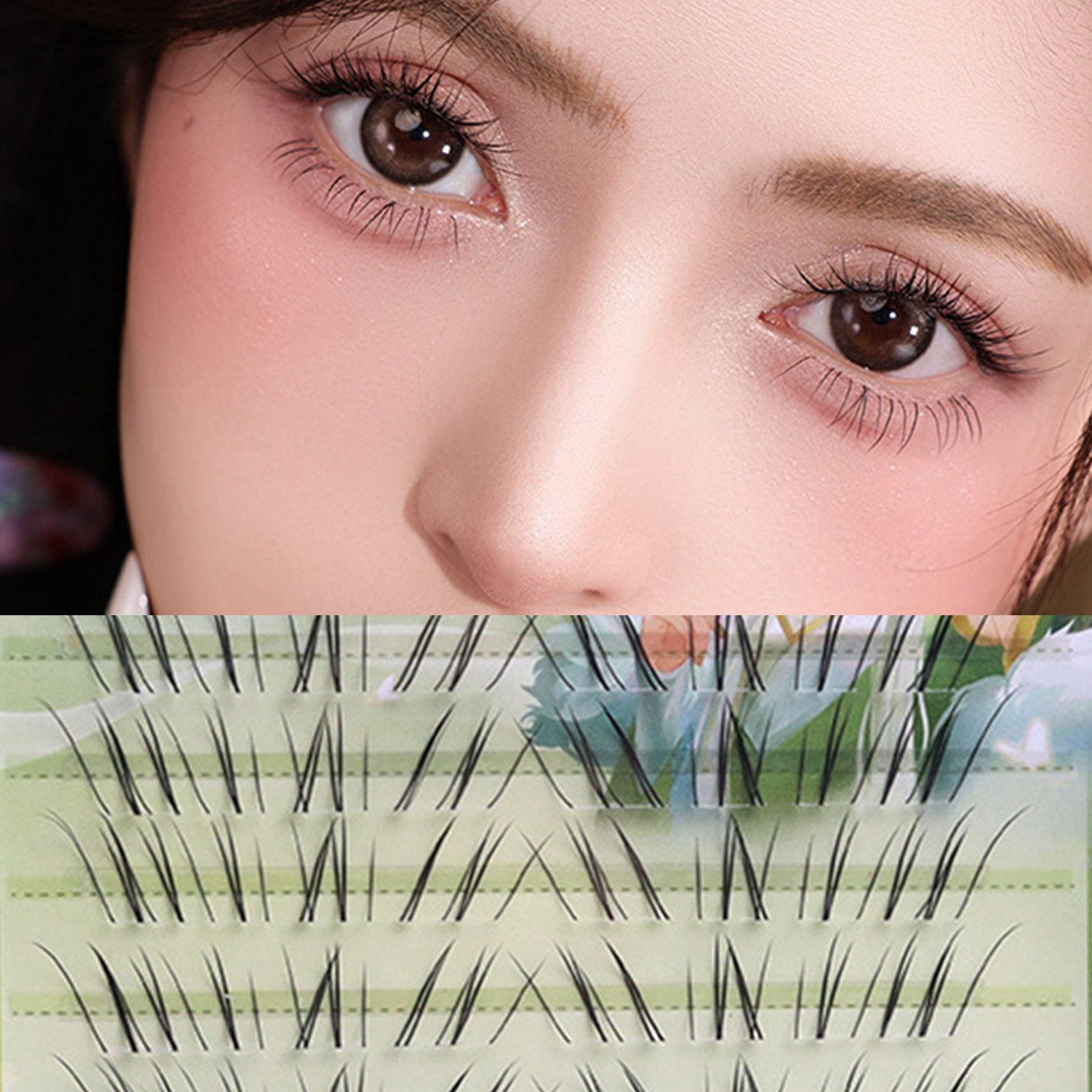 Накладные ресницы «Лисий хвост – обзор и цена Eyelash Extension In Chinese