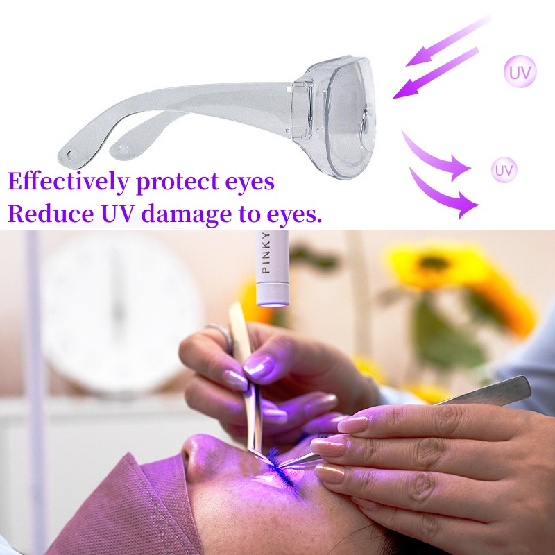 УФ-защитные очки для накладных – обзор и цена Eyelash Extension Glasses