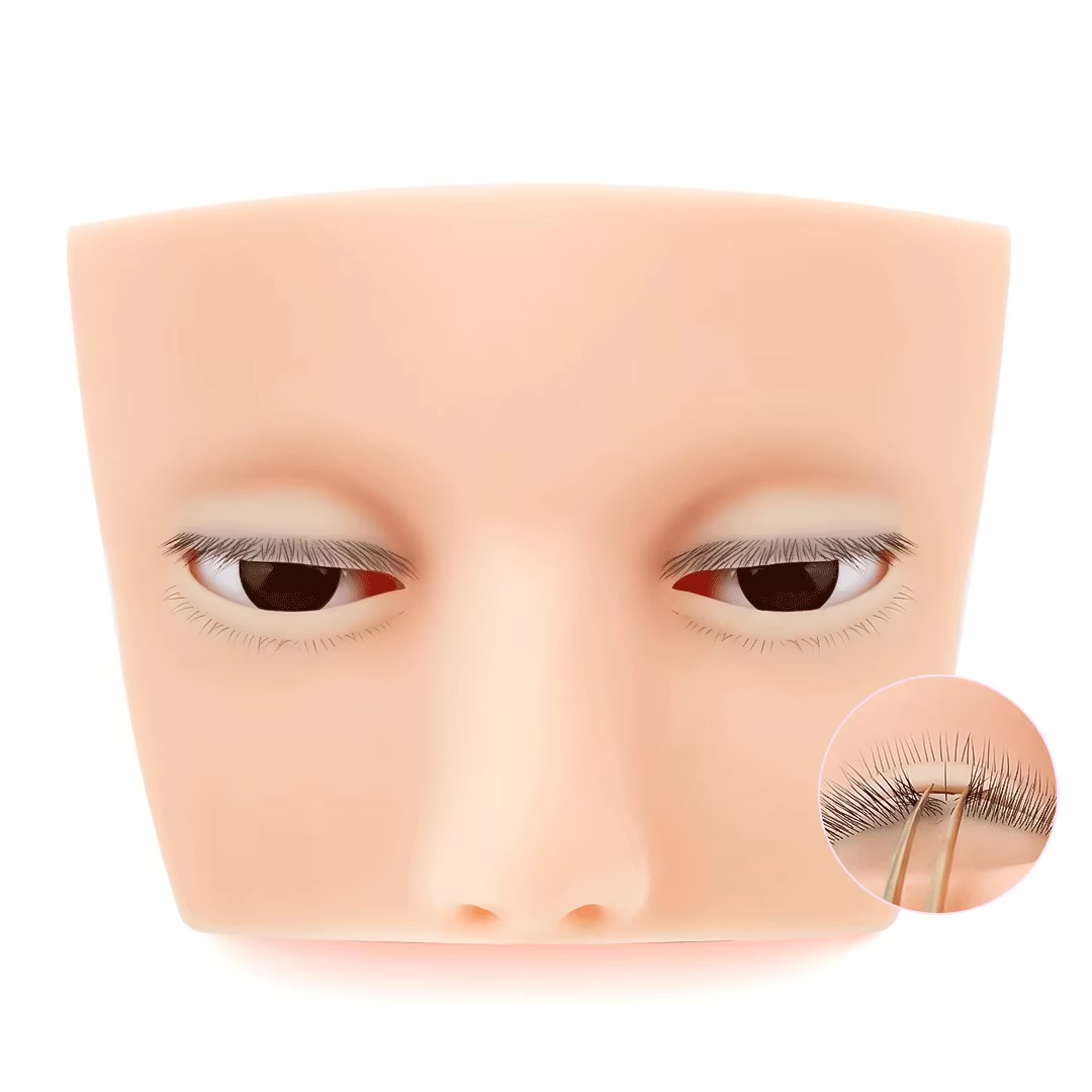 Горячий 4-слойный мини-манекен – обзор и цена Eyelash Extension Open Eye